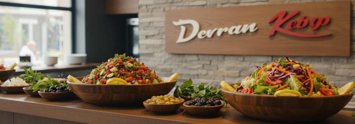 Devran Kebap Kastamonu’da Taze Salatalar